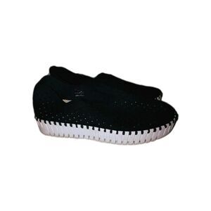 Ilse Jacobsen Tulip Slip- On Flat Black Size 41 US 10.5-11  (41)